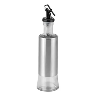 Porta Condimento Galheteiro Azeite Vinagre Vidro Inox Porta Condimento Galheteiro Azeite Vinagre Vidro Inox