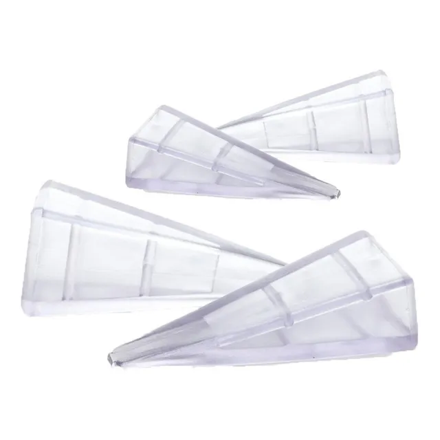 Kit 4 Calço Aparador Peso Trava Porta De Silicone Prático