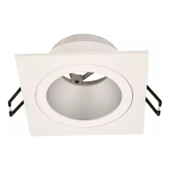 Artefacto Embutir Cuadrado Fijo Macroled Aecadf-x1-bc-alu