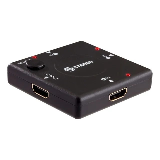 Selector Semi Automático Hdmi® De 3 Entradas | 200-383