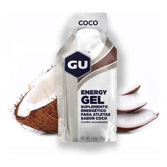 Gu Energy Gel Coco Repositor Energetico Carbo Com 24 Sachês
