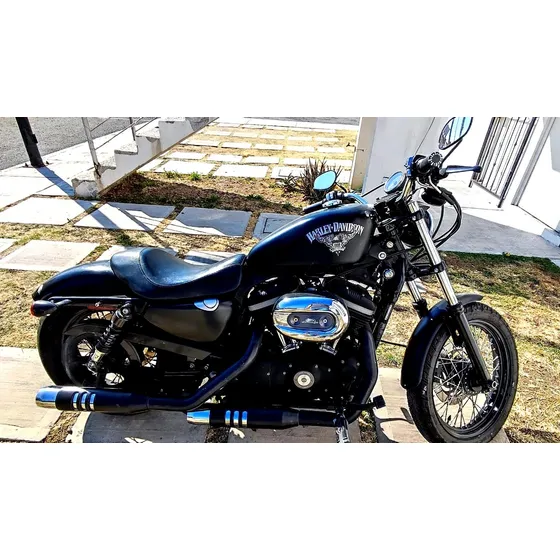 Sporster Iron 883 Color Negro Inyección Electrónica