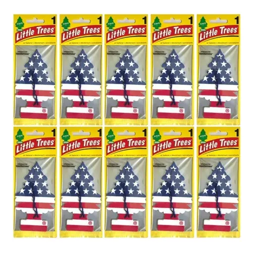 10 Cheirinho Little Trees - Bandeira Americana Vanilla Pride