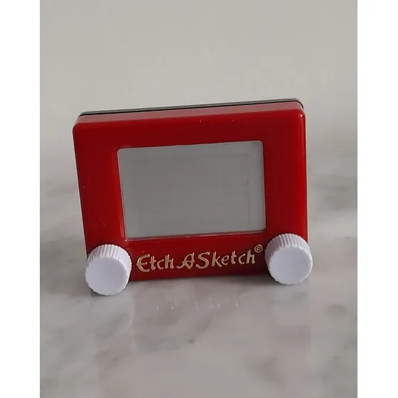 Etch A Sketch Pocket Mini Tableta Para Dibujo Spin Master Rojo