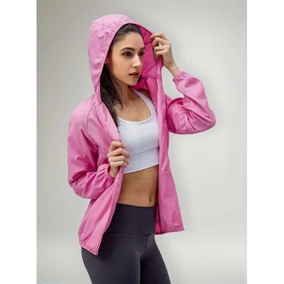 Casaca Cortaviento Deportiva De Damas Casual / Colores