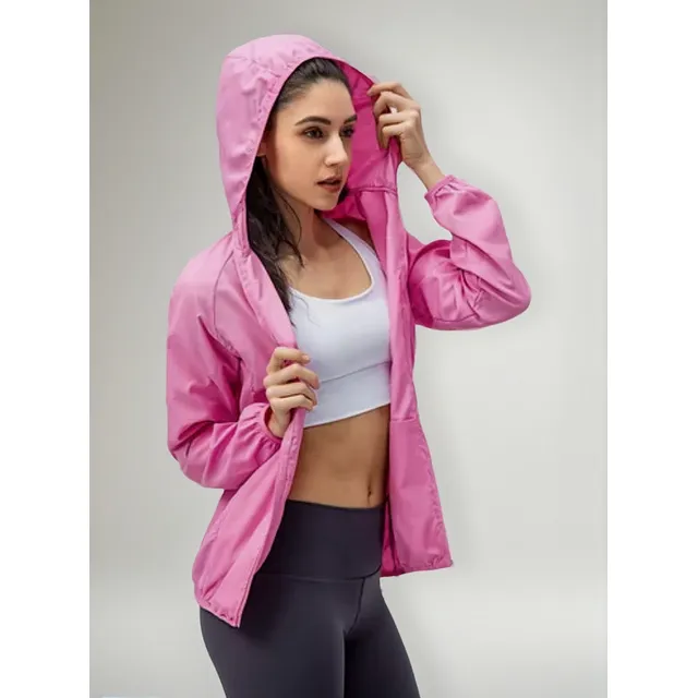 Casaca Cortaviento Deportiva De Damas Casual / Colores