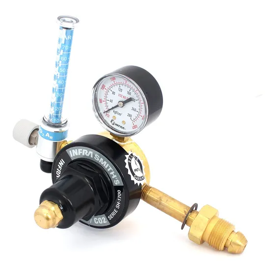Regulador Con Flujómetro Infra Para Co2, Nitrógeno Y Argón