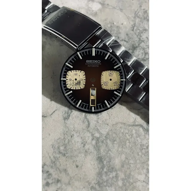 Seiko Bullhead Dial Marrón  - Esfera Para Reloj 6138-0040