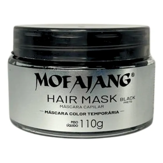 Mofajang Tinta Colorida Temporária  P/ Cabelo - Lavável 110g