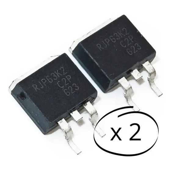 Pack X 2 Transistor Igbt Renesas Rjp63k2 To-263 35a 630v