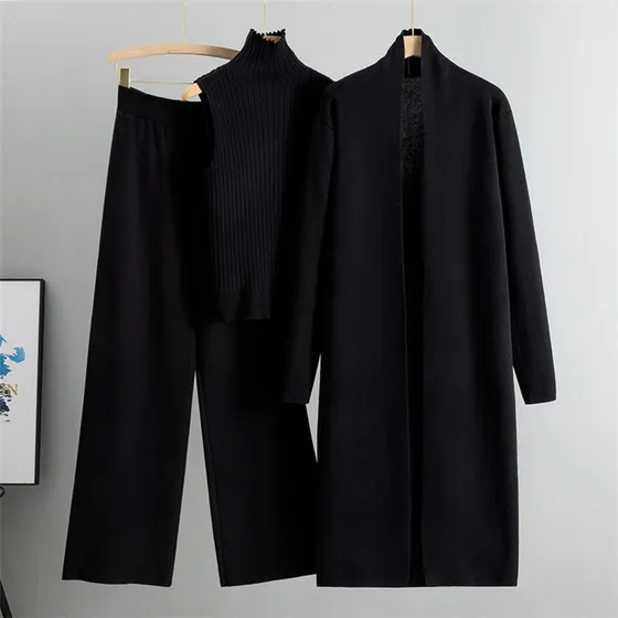 Conjunto 3 Piezas Rocco Dama Modelo 33sp013 Negro Unico
