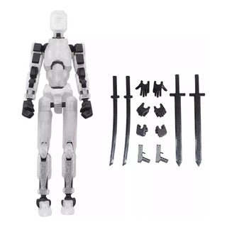 Robô Multiarticulado Impresso Em 3d De Corpo Inteiro Robô Multiarticulado Impresso Em 3d De Corpo Inteiro