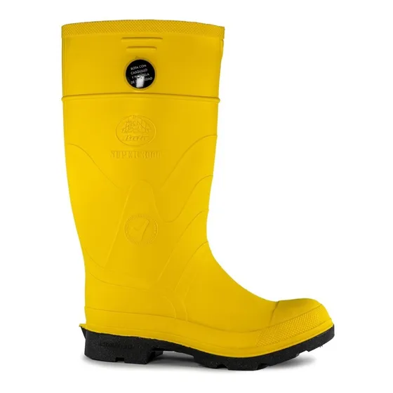 Bota Bata Gasol Pvc Hule Minera Construcción Con Casquillo