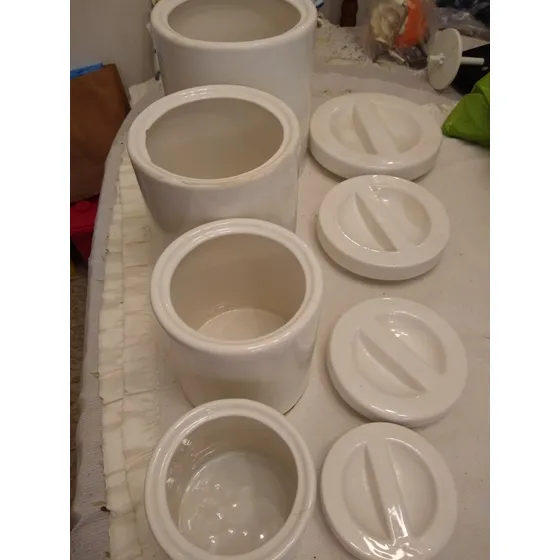 Potes De Cocina En Ceramica - Usados