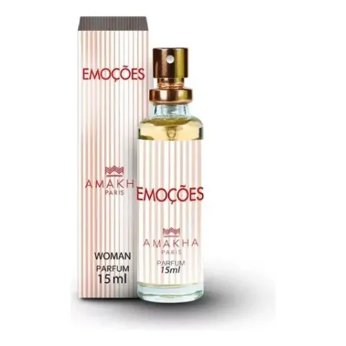 Perfume Feminino Emoções Amakha Paris 15ml Para Bolsa Bolso