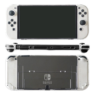 Mica Cristal Y Funda Rígida Para Nintendo Switch Oled Mica Cristal Y Funda Rígida Para Nintendo Switch Oled