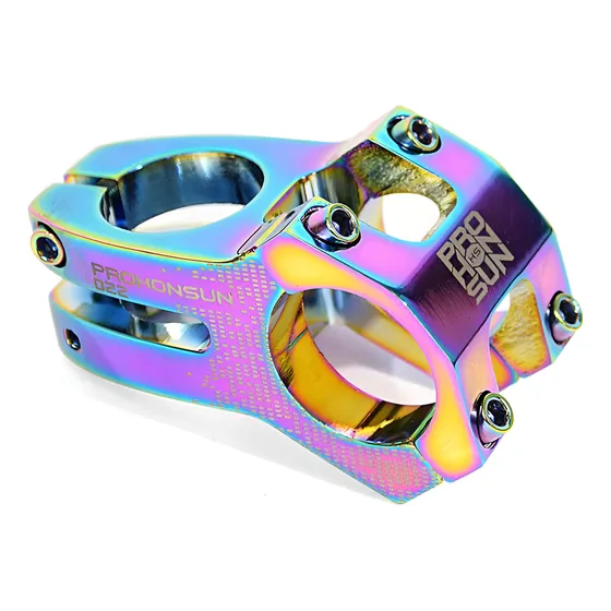 Mesinha Curta Bicicleta Cnc 31.8x45mm Wheeling Grau Colorida