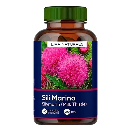 Silimarina Cápsulas Veganas Libre de Gluten 50g Lima Naturals | Cuotas sin interés