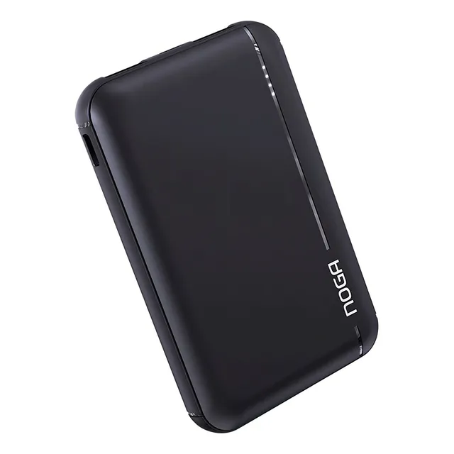 POWERBANK NOGA 5000MAH PB300 2 USB + 1 TIPO C COLOR NEGRO