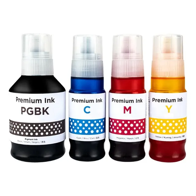 Kit 4 Tintas Compatible Con Gi 10 Gi 11 3160 2160 5010 6010 Negro