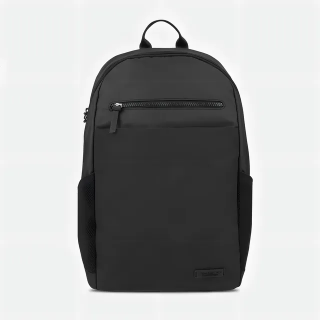 Travelon Mochila Antirrobo Metro Negro Diseño De La Tela Lisa