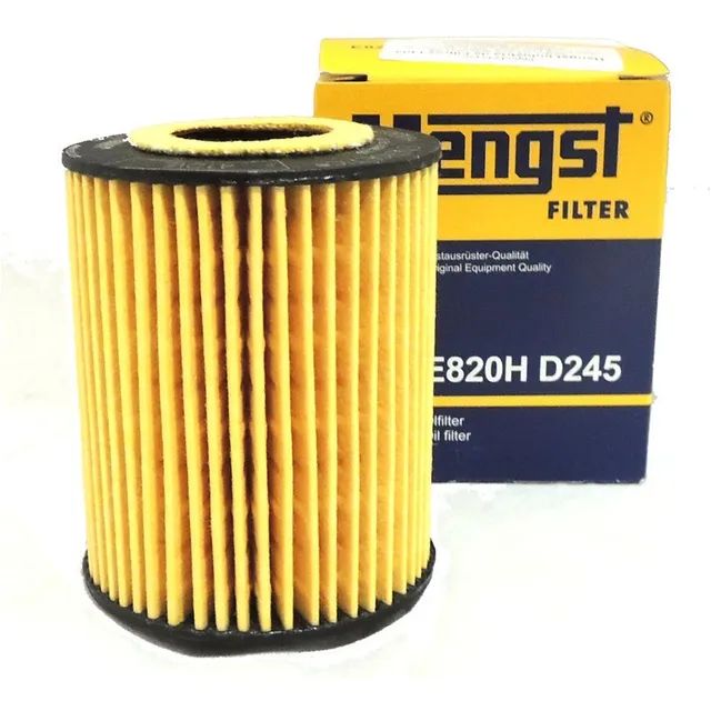 Filtro De Óleo Hengst Bmw 118i 1.6 Turbo E820h D245