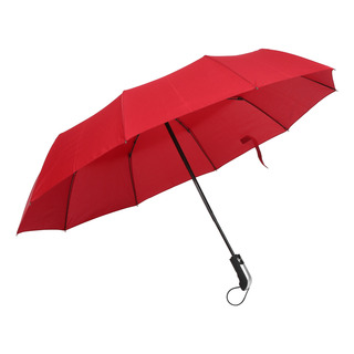 Umbrella Automática De Acero Negro Tenbones Plegable Umbrella Automática De Acero Negro Tenbones Plegable