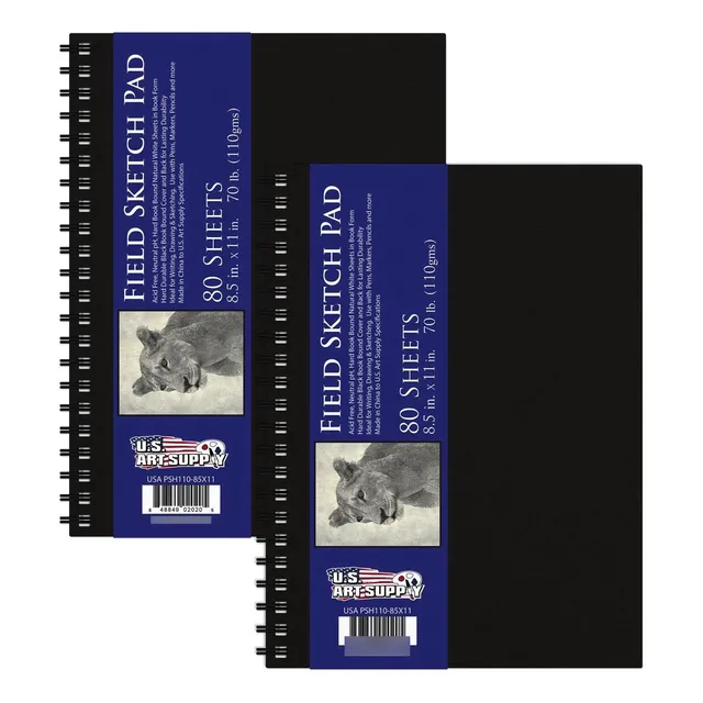 Cuadernos Dibujo Bocetos Arte Arquitectura 21x28cm Pack De 2