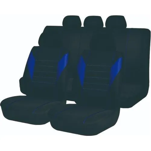 Juego Cubreasiento Universal Auto Negro Gris Fuxia Ix-46