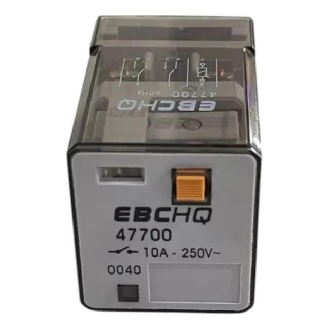 Relevo 8 Pines 10amp Ebc 12vdc-24vdc-24ac-110vac-220vac