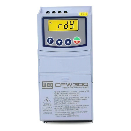 Inversor De Frequência Weg - Cfw300a07p3s2nb20 / 7.3a 2hp 220v Monofásica Inversor De Frequência Weg - Cfw300a07p3s2nb20 / 7.3a 2hp 220v Monofásica