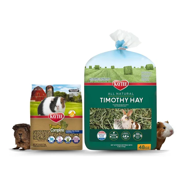 Heno Timothy Complete Alimento Cobayos Kaytee Pellets Kit