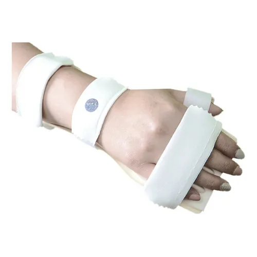 Férula Tynor Posicionamiento Moldeada Mano Derecha E29 Color Blanco Talla M - 15.5 a 18.5 cm
