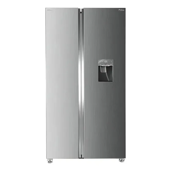 Geladeira Philco Prf535id Side By Side Inverter 434l Cor Inox