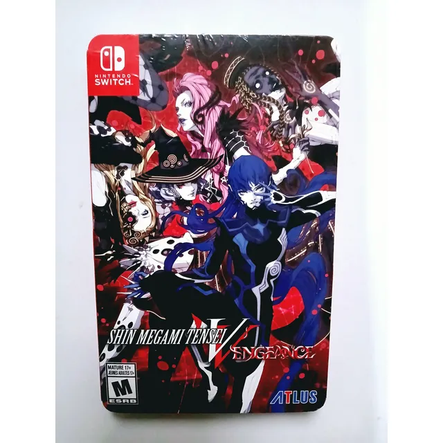 Shin Megami Tensei V Vengeance Steelbook Nintendo Switch