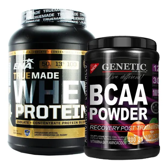 Batido Reemplaza Comidas True Made Bcaa Powder 300g Genetic