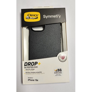Funda Para iPhone 16e Symmetry Otter Box Transparente/negro Funda Para iPhone 16e Symmetry Otter Box Transparente/negro