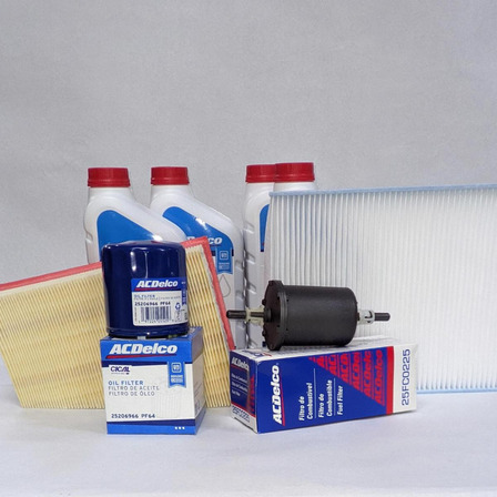 Kit Troca Oleo 5w30 Sint.+filtros Onix Tracker Montana Turbo Kit Troca Oleo 5w30 Sint.+filtros Onix Tracker Montana Turbo