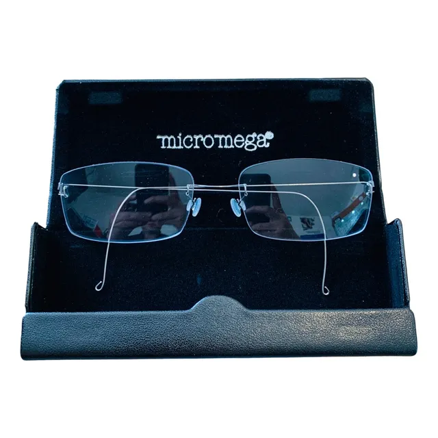 Lentes Armazón Micromega Original De Titanio Modelo Capricho