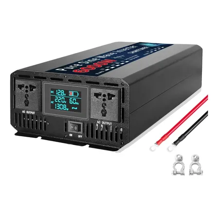 Inversor 12v 220v 6000w 60hz Conversor De Onda Senoidal Pura