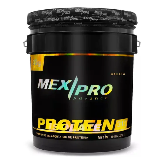 Suplemento En Polvo Mexpro Proteína Zero Sabor Galleta En Cubeta De 6kg