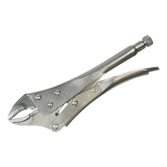 Pinza De Presión Quijada Curva 10  Foy