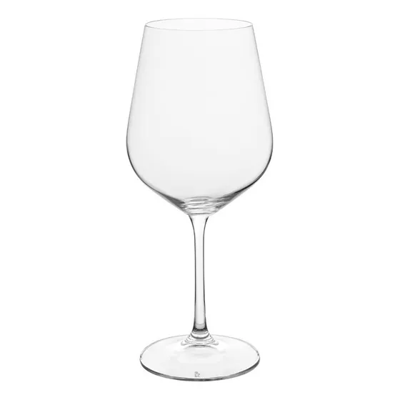 Juego De 6 Copas Para Vino Tinto. Color Transparente
