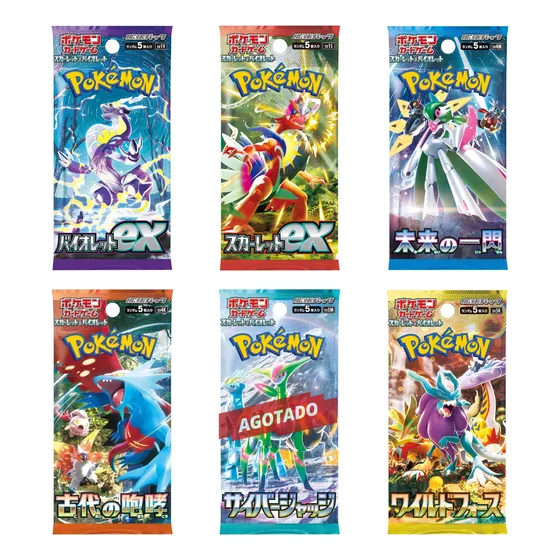 Cartas Pokémon Tcg Scarlet & Violet - Sobres - Originales