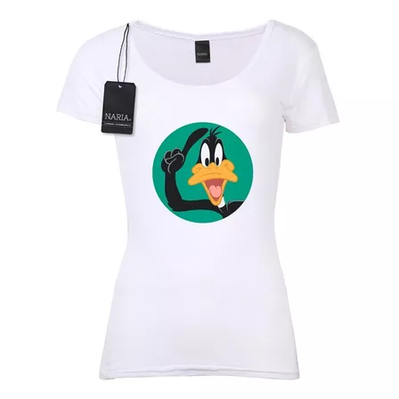 Remera Dama Pato Lucas Diseño Art Logo - Pspl5