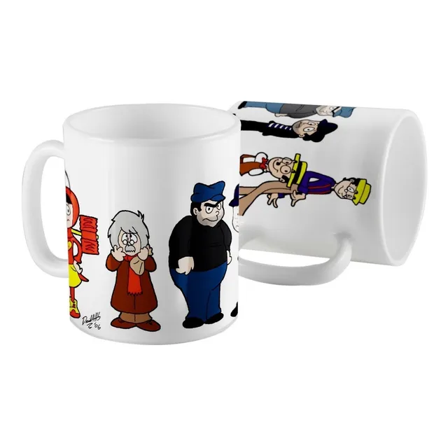  Taza  Plastica Chavo Chapulin Varios Modelos 350cm Polimero