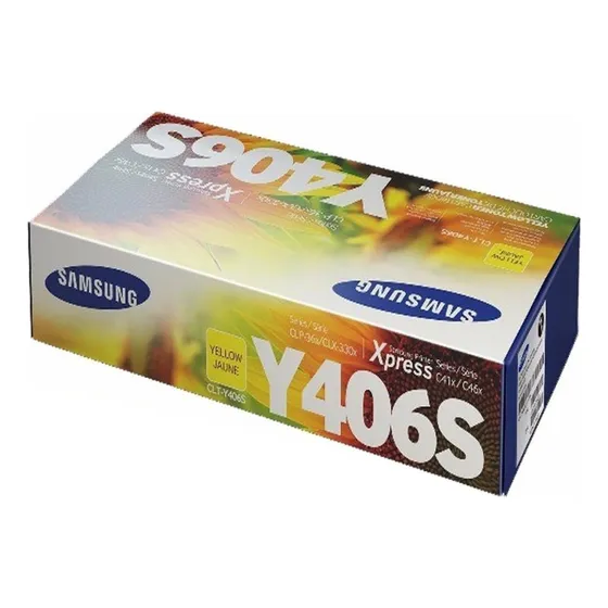 Tóner Samsung CLT-Y406S Color Amarillo