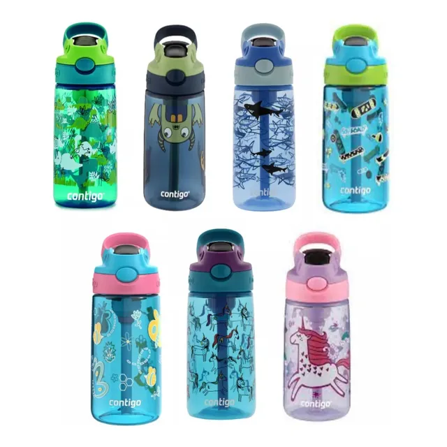 Vaso Escolar Termo Contigo Autospout  14oz Niños C/pitillo