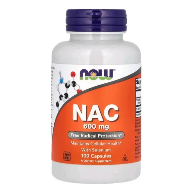 Nac, N-acetilcisteína Con Selenio, 100 Cápsulas