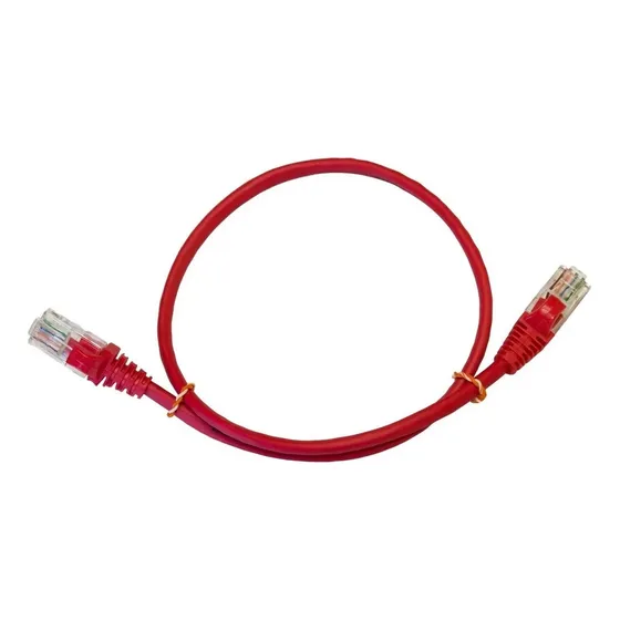 Patch Cord Cabo Utp Cat5e 2,5m Vermelho Ou Verde Full